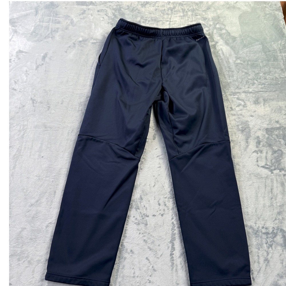Nike Dri-FIT Mens Navy Blue Training Pants Athletic Joggers Size Medium